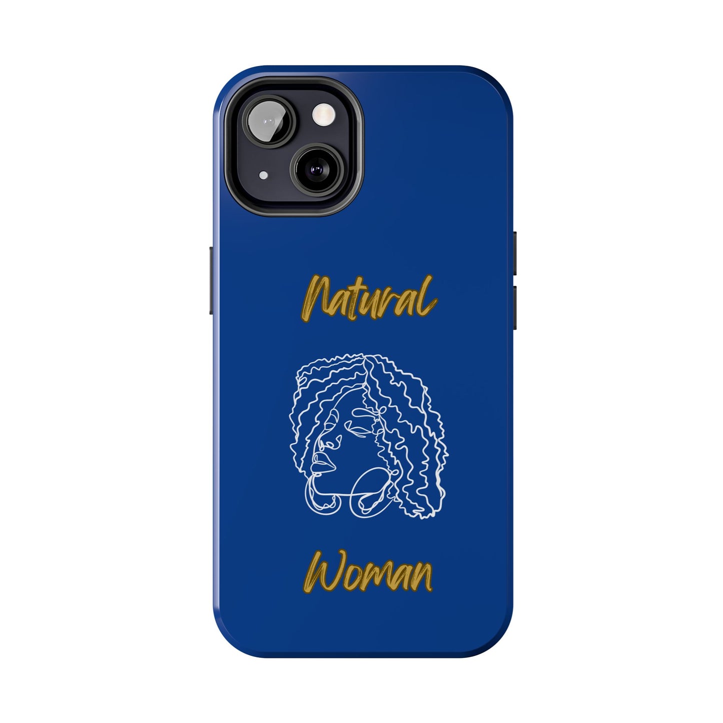 Natural Woman Naturally Me (WL)Tough Phone Cases DARK BLUE