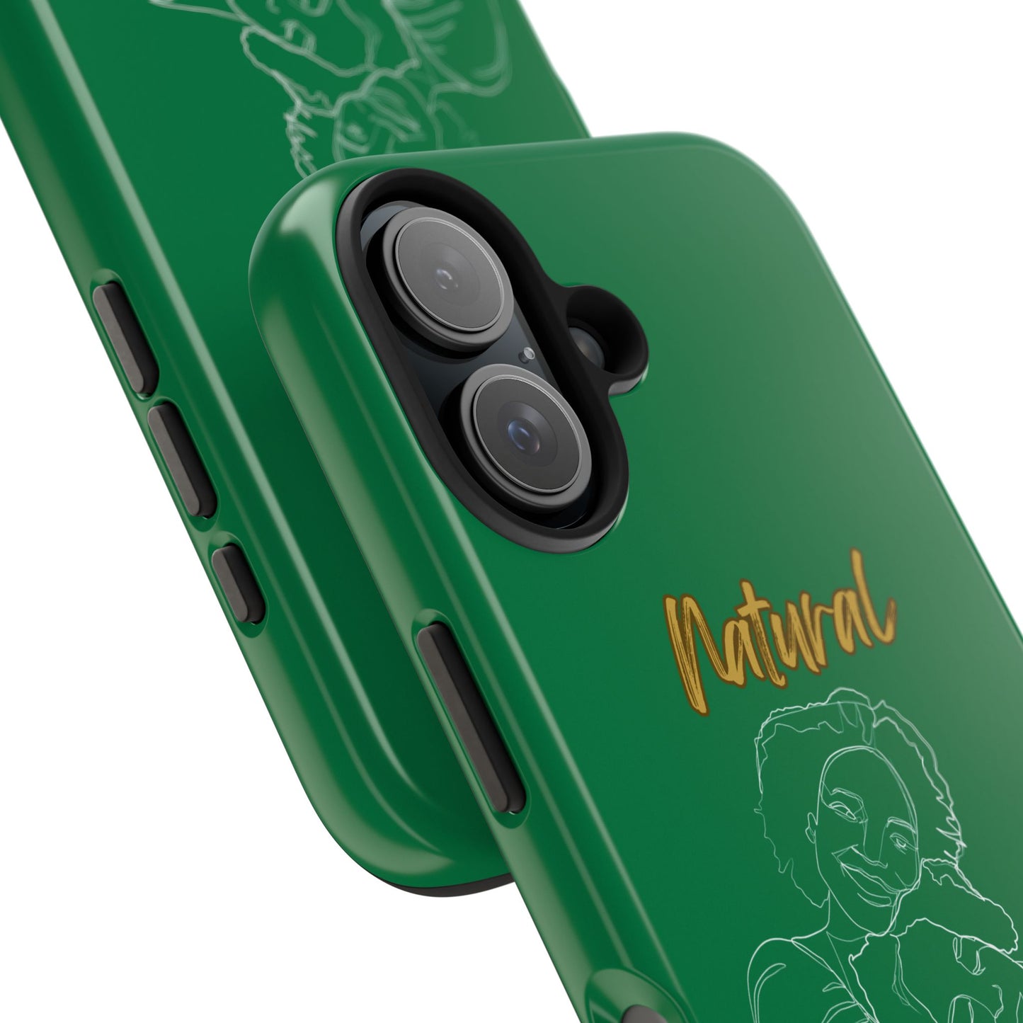 Natural Woman Loving Embrace (WL)Tough Phone Cases DARK GREEN