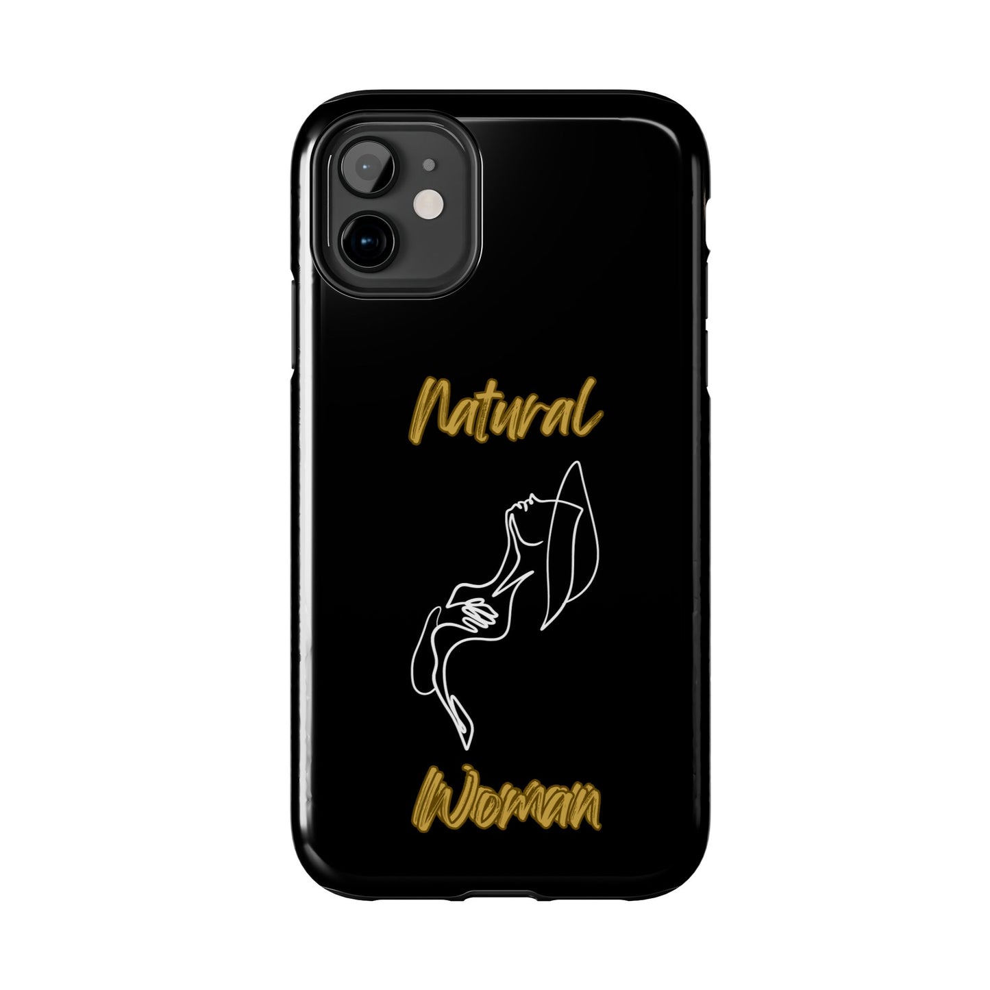 Natural Woman Free (WL)Tough Phone Cases BLACK