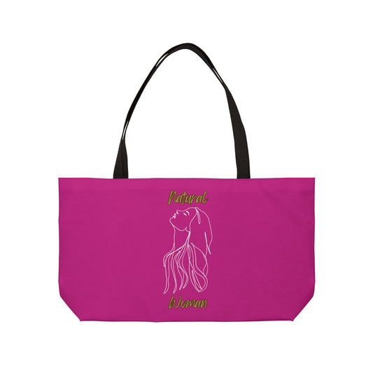 Natural Woman Appreciation (WL) WeekenderTote Bag PINK