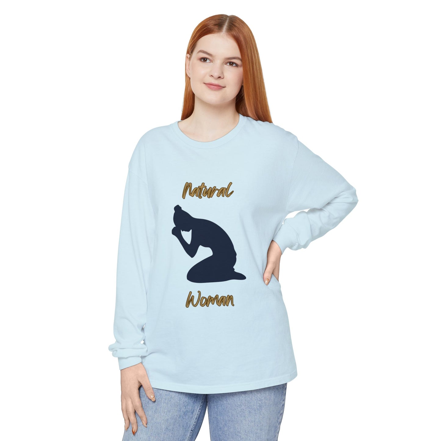 Natural Woman Pray (BL) Long Sleeve T-Shirt