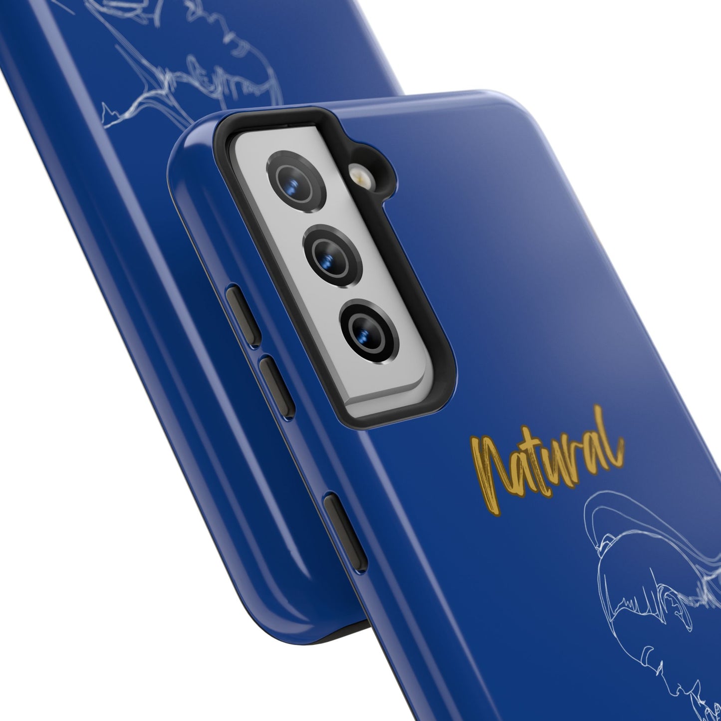 Natural Woman New Life (WL)Tough Phone Cases DARK BLUE