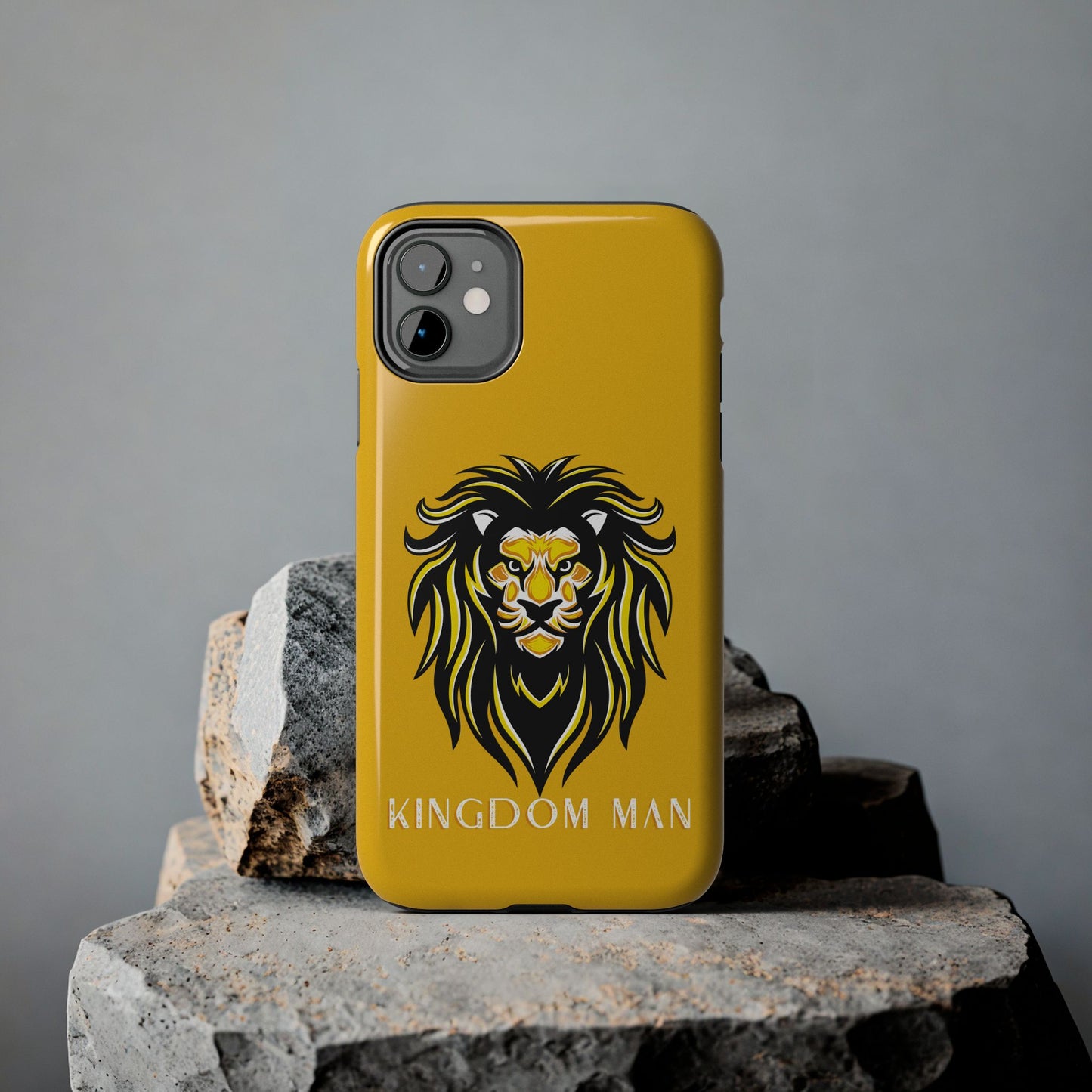 Kingdom Man (White-Gold Label) Tough Phone Case YELLOW