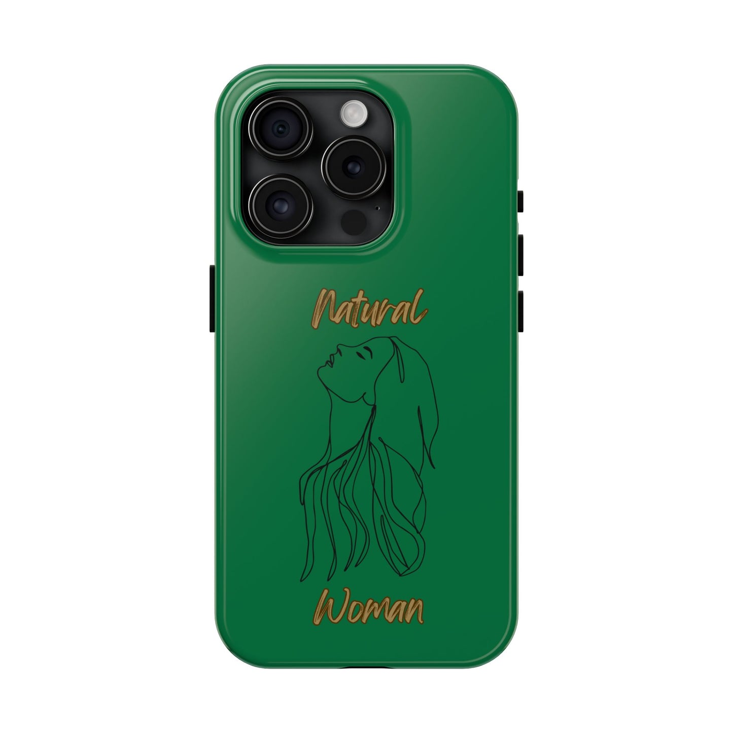 Natural Woman Appreciation (BL) Tough Phone Cases DARK GREEN