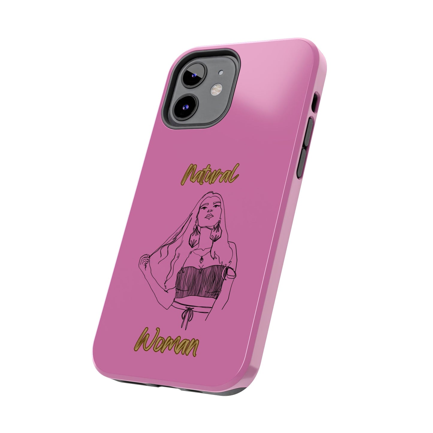Natural Woman Thinking (BL)Tough Phone Cases LIGHT PINK