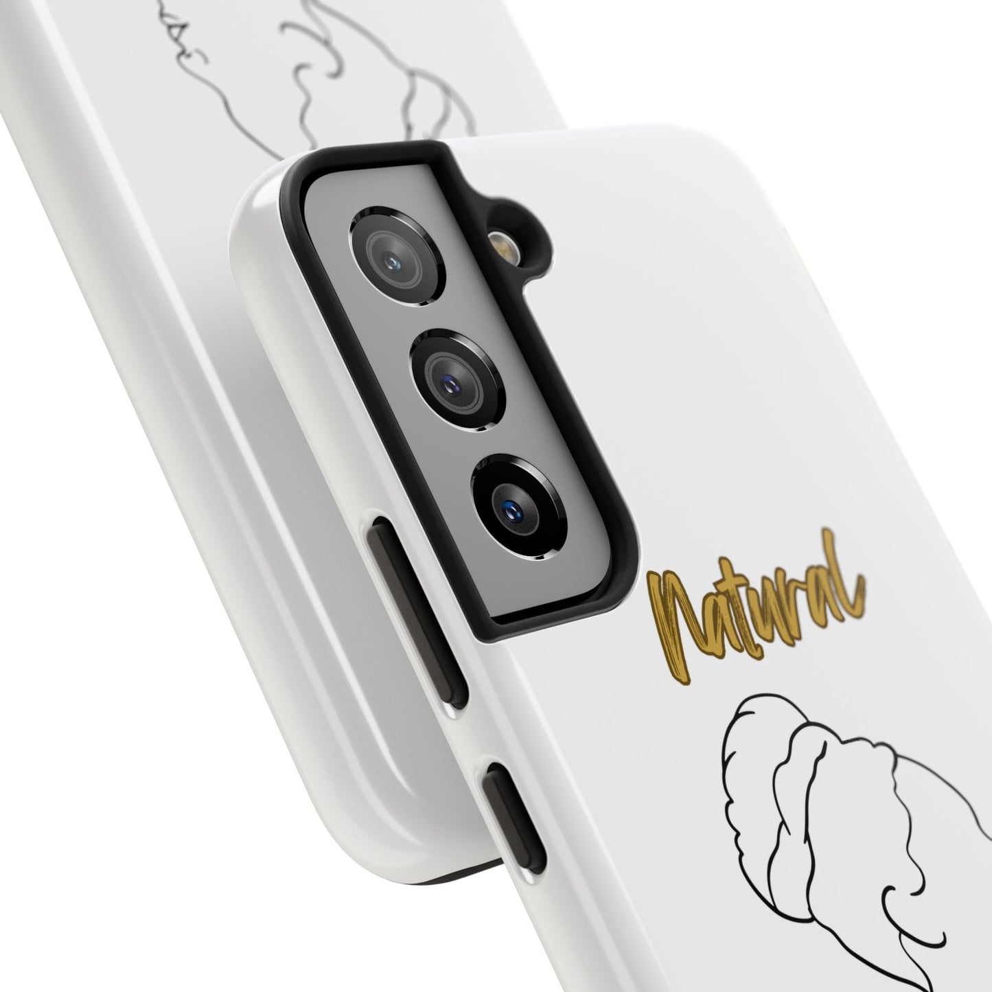 Natural Woman Mixed (BL)Tough Phone Cases WHITE