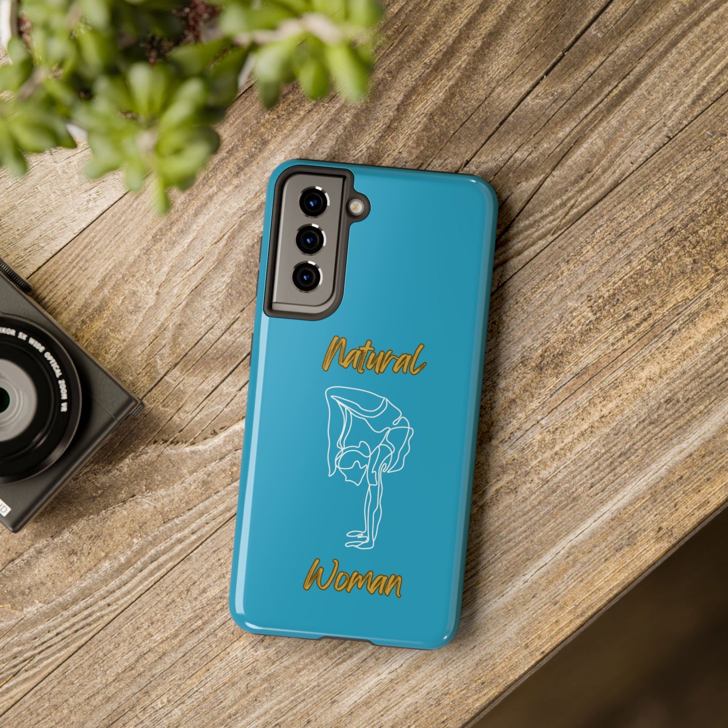Natural Woman Flexible (WL)Tough Phone Cases TURQUOISE