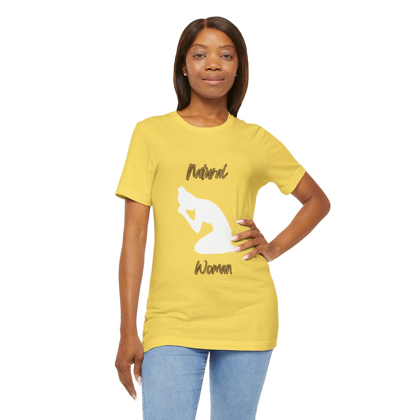 Natural Woman Pray  (WL) Short Sleeve T-Shirt