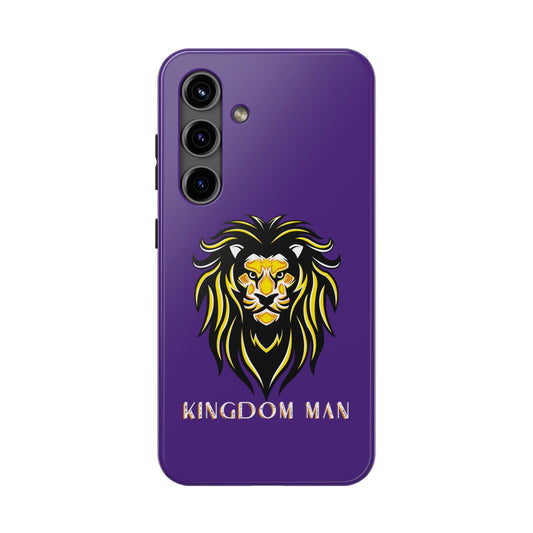 Kingdom Man (White-Gold Label) Tough Phone Case PURPLE