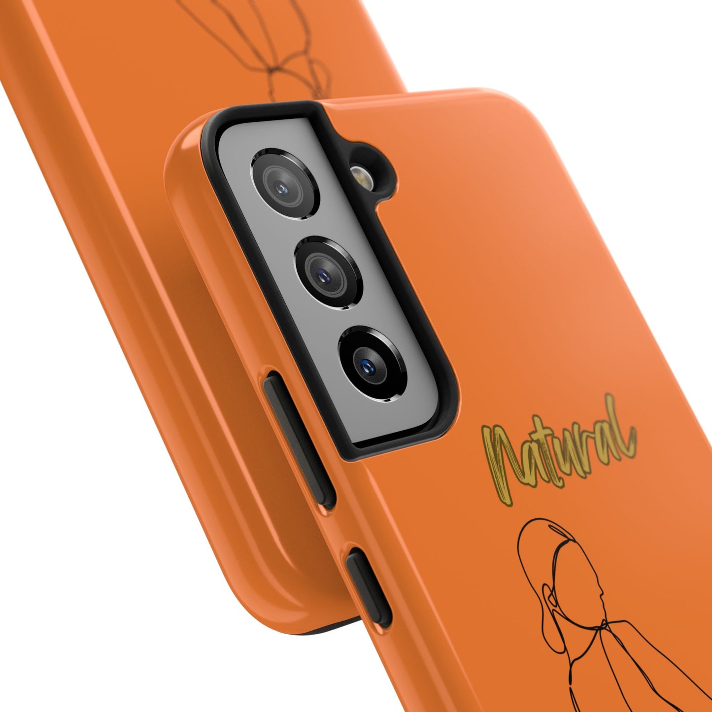 Natural Woman Hands Free (BL)Tough Phone Cases CRUSTA