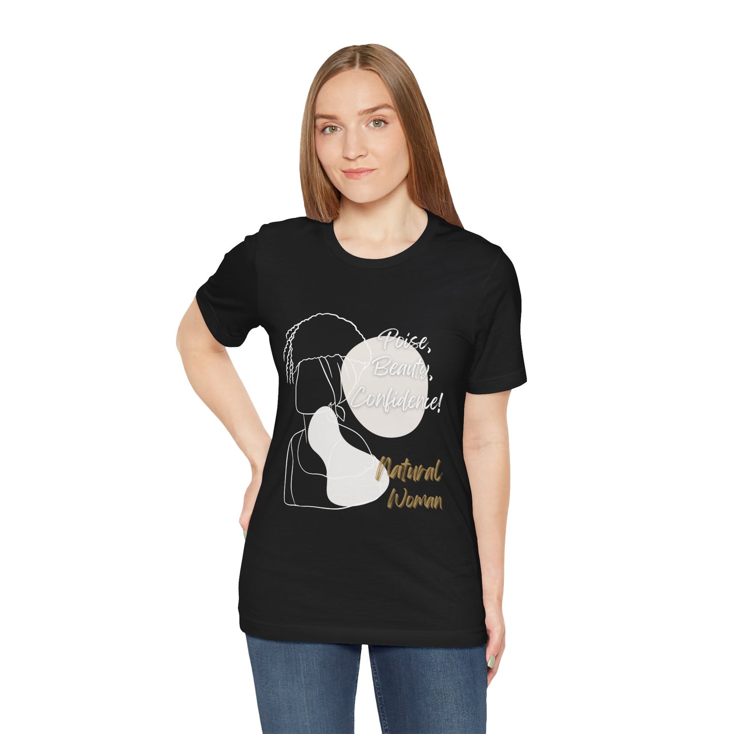 Natural Woman Puff (WL) Short Sleeve T-Shirt