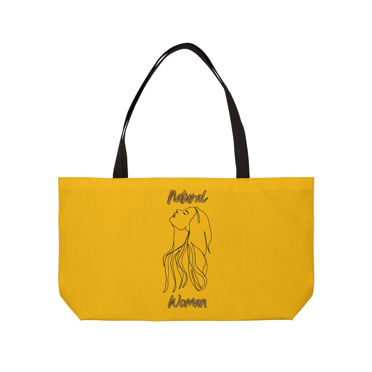 Natural Woman Appreciation (BL) WeekenderTote Bag YELLOW
