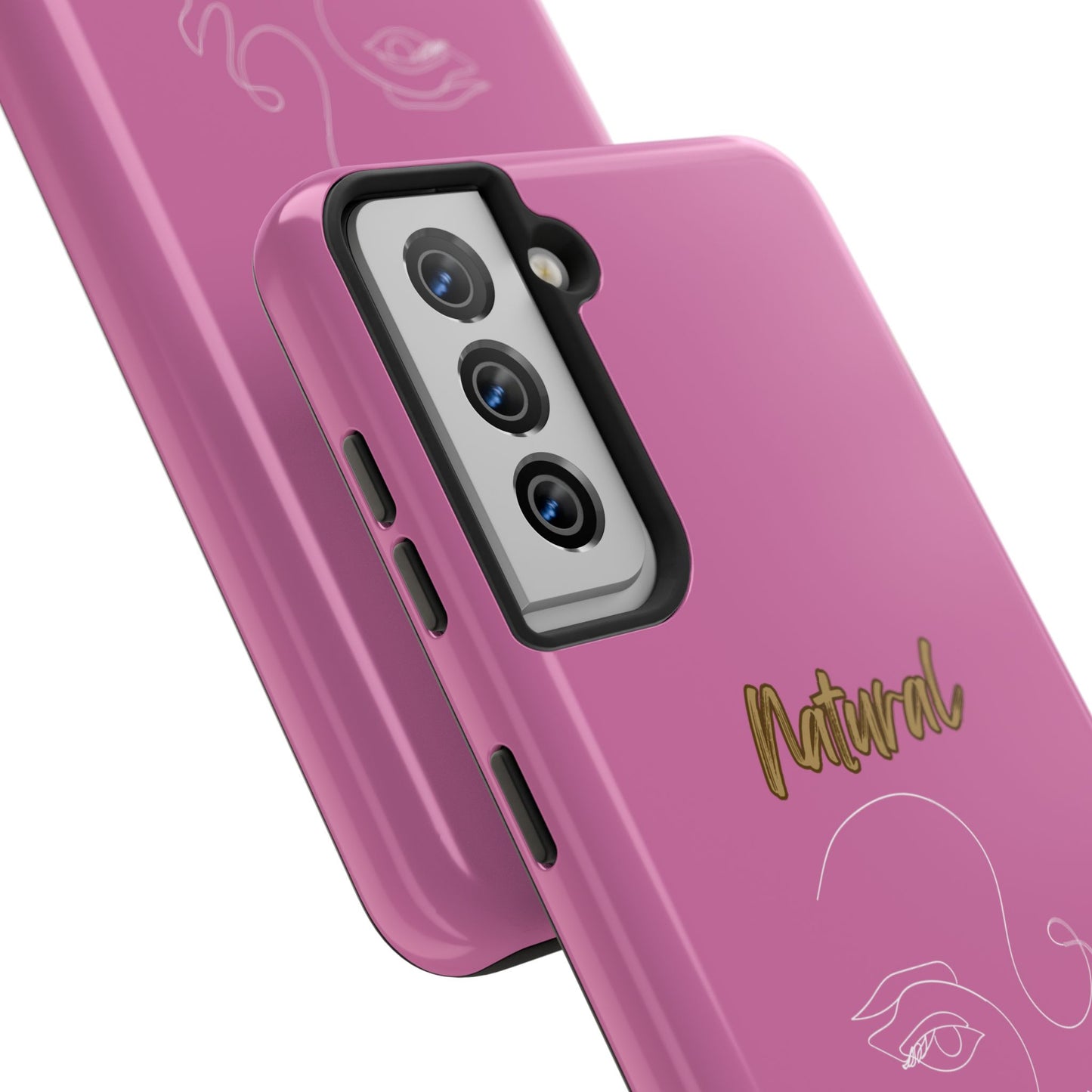 Natural Woman Looking (WL)Tough Phone Cases LIGHT PINK