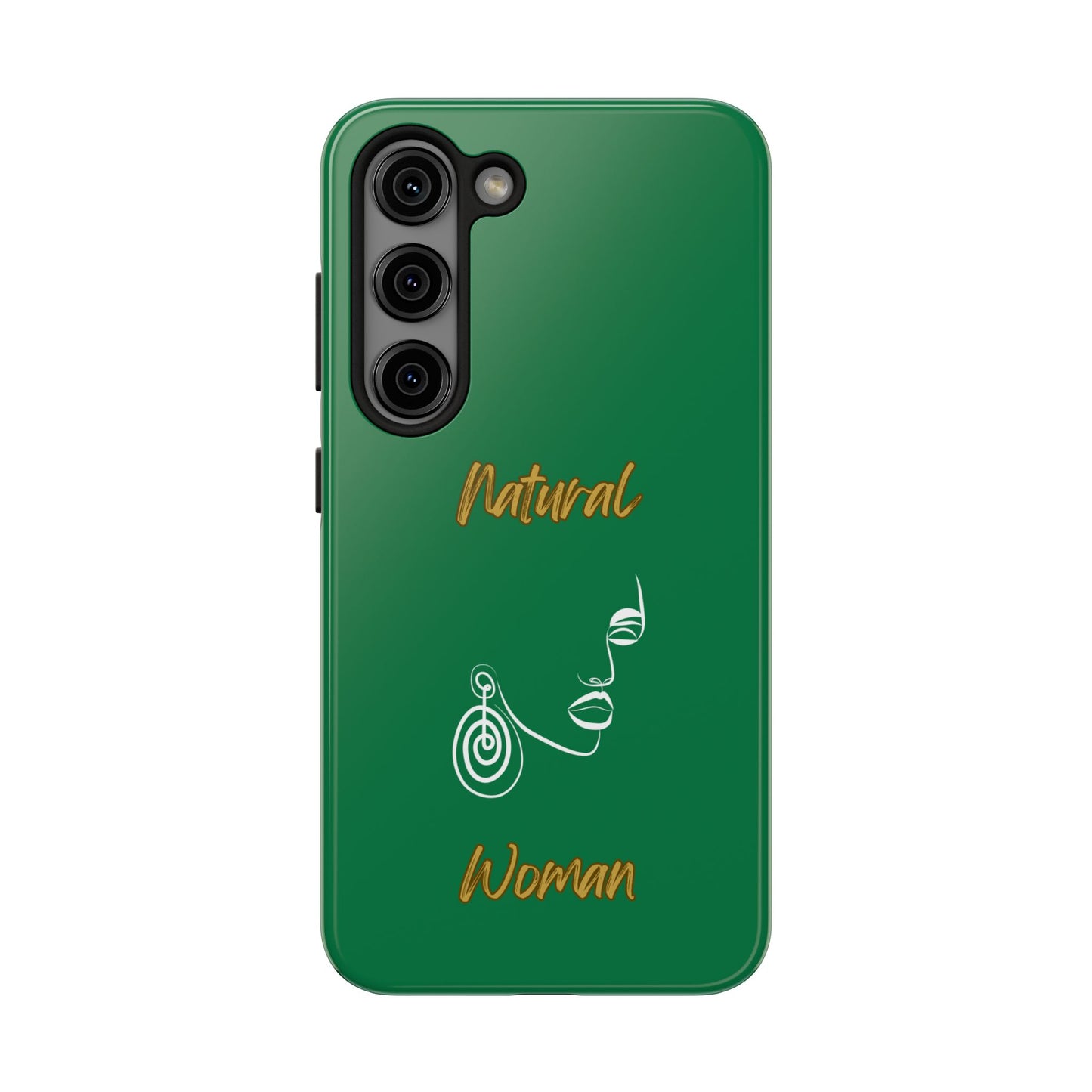 Natural Woman Music In My Soul (WL)Tough Phone Cases DARK GREEN