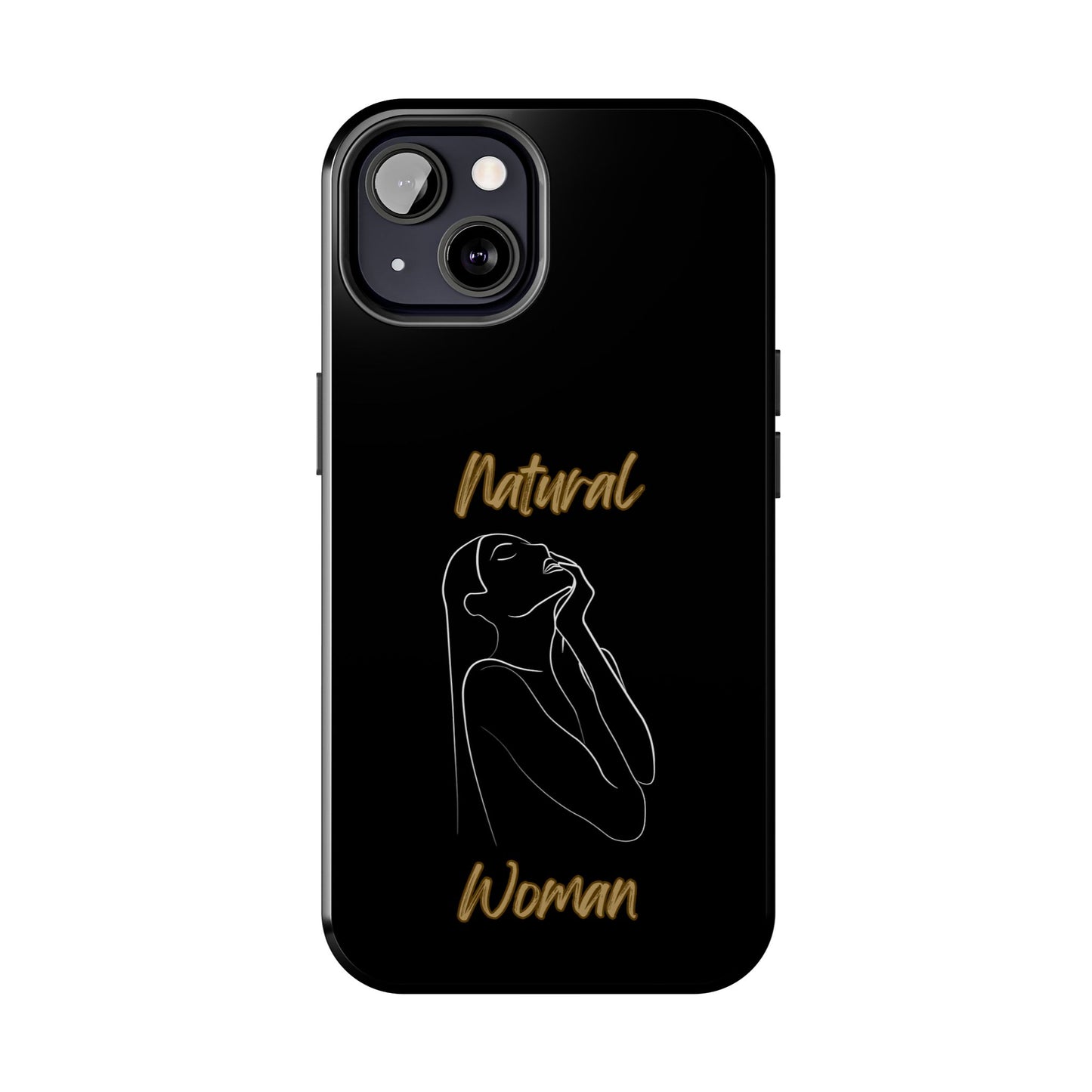 Natural Woman Thank You (WL) Tough Phone Cases BLACK