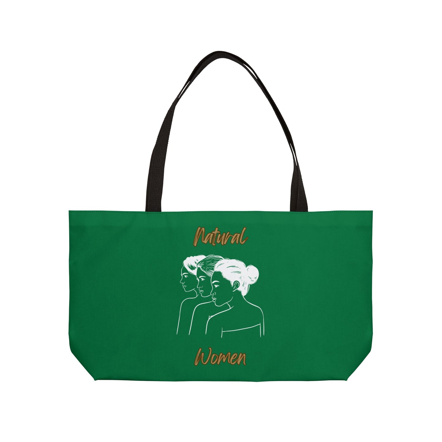 Natural Women United Friends (WL) Weekender Tote Bag DARK GREEN