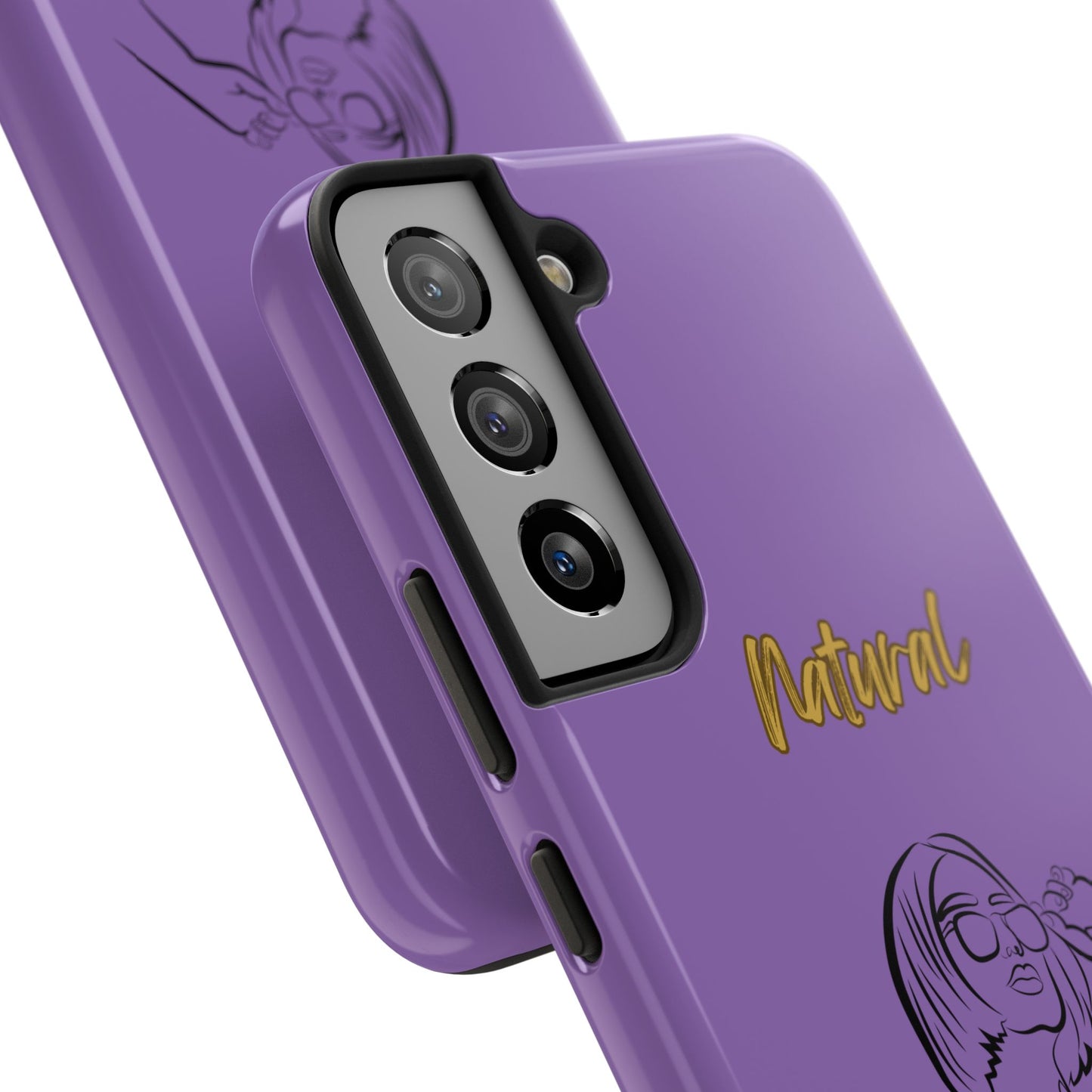 Natural Woman Bright Future (BL)Tough Phone Cases LIGHT PURPLE