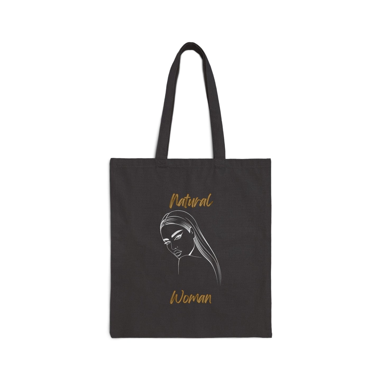 Natural Woman The Stare (WL) Canvas Tote Bag