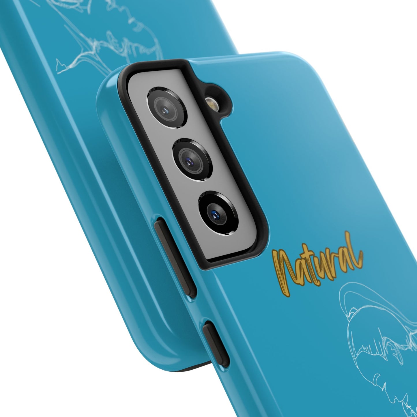 Natural Woman New Life (WL)Tough Phone Cases TURQUOISE