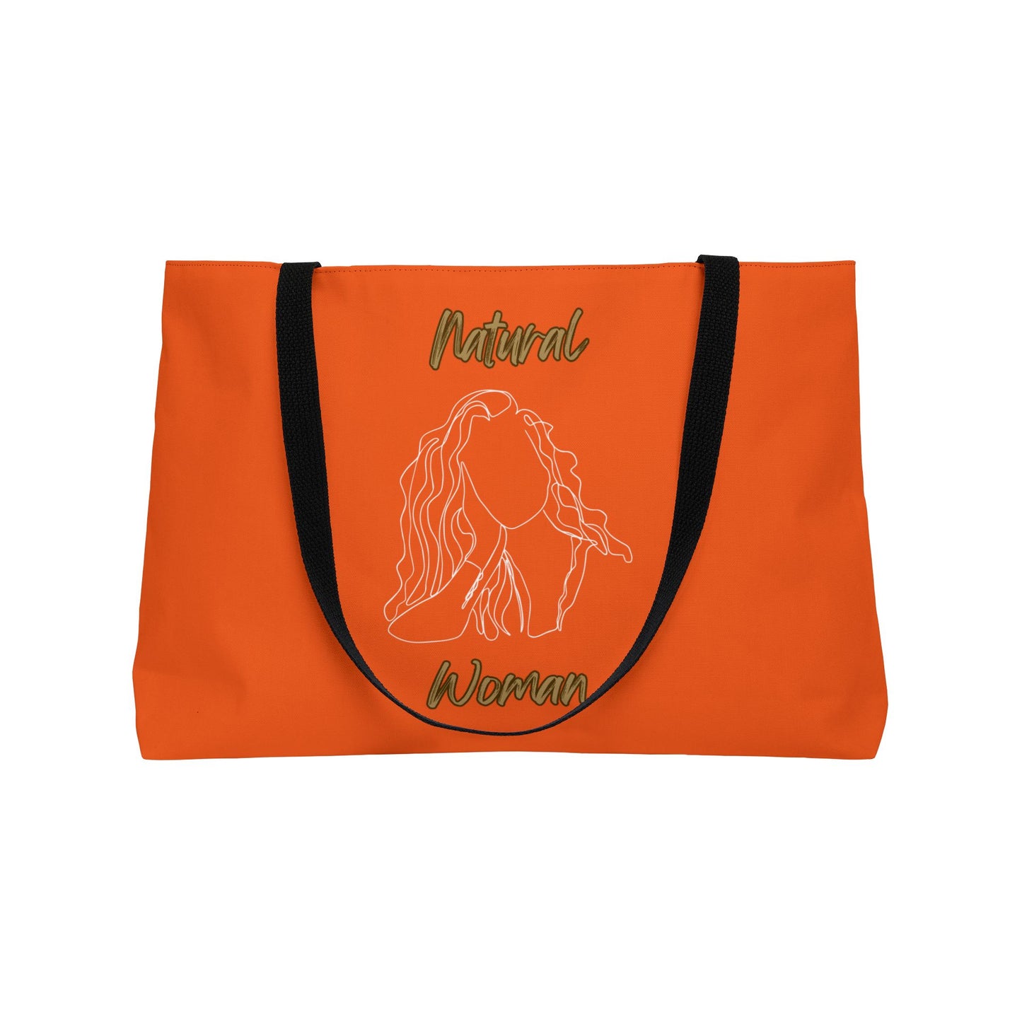Natural Woman Relaxed (WL) Weekender Tote Bag ORANGE