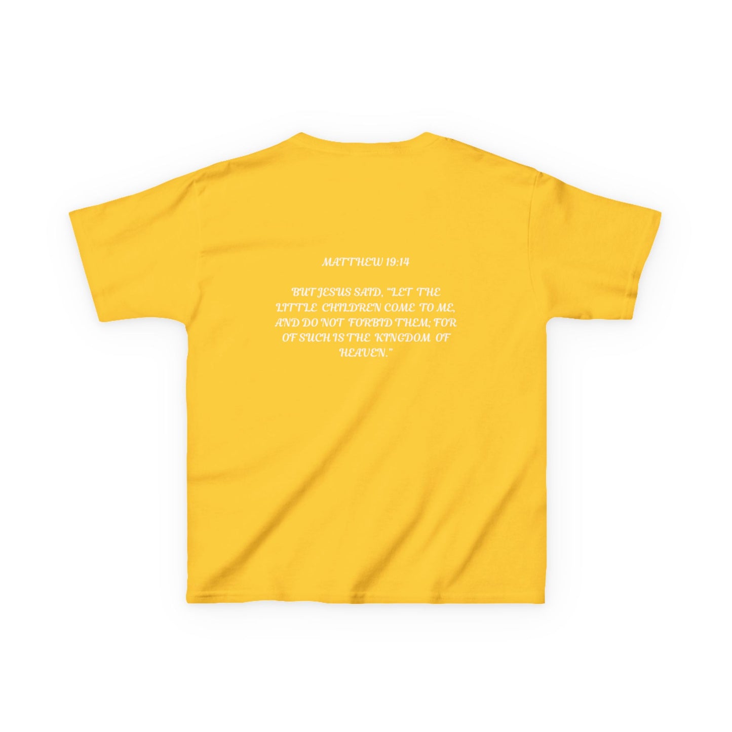 Children of the King Inspirational Kids Cotton T-Shirt (BL)