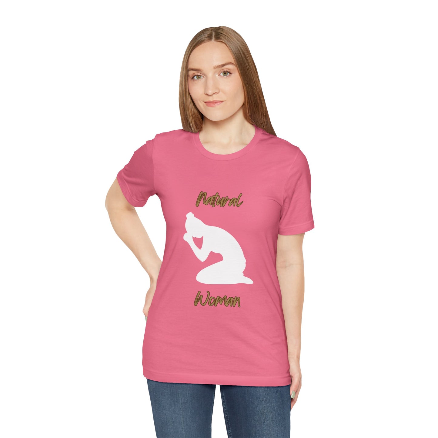 Natural Woman Pray  (WL) Short Sleeve T-Shirt