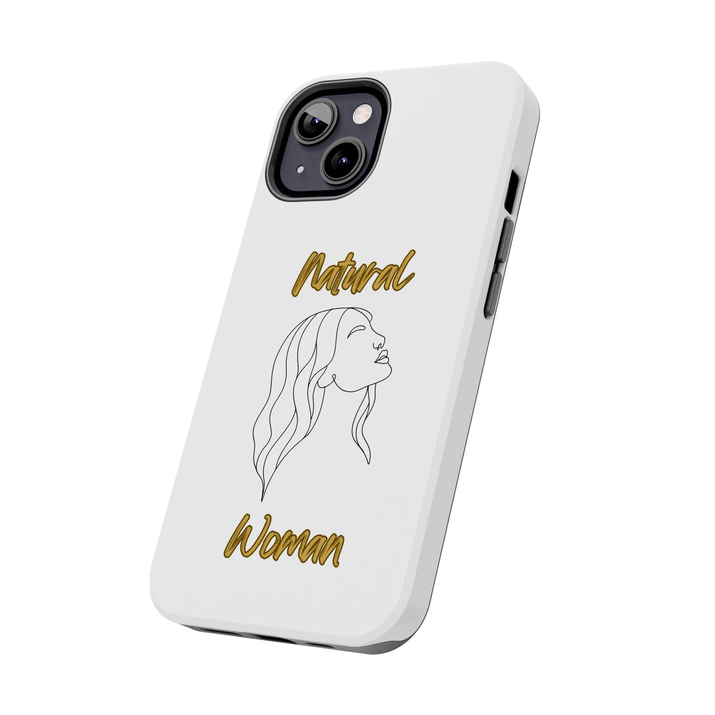 Natural Woman Breeze On Face (BL)Tough Phone Cases WHITE