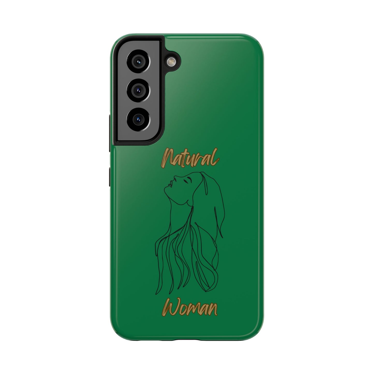 Natural Woman Appreciation (BL) Tough Phone Cases DARK GREEN