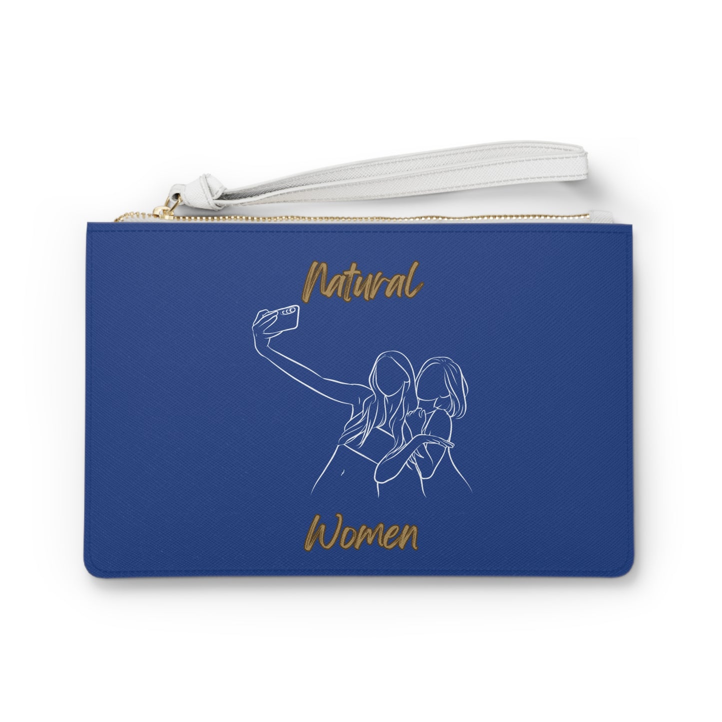Natural Women Friends Selfie (WL) Clutch Bag DARK BLUE