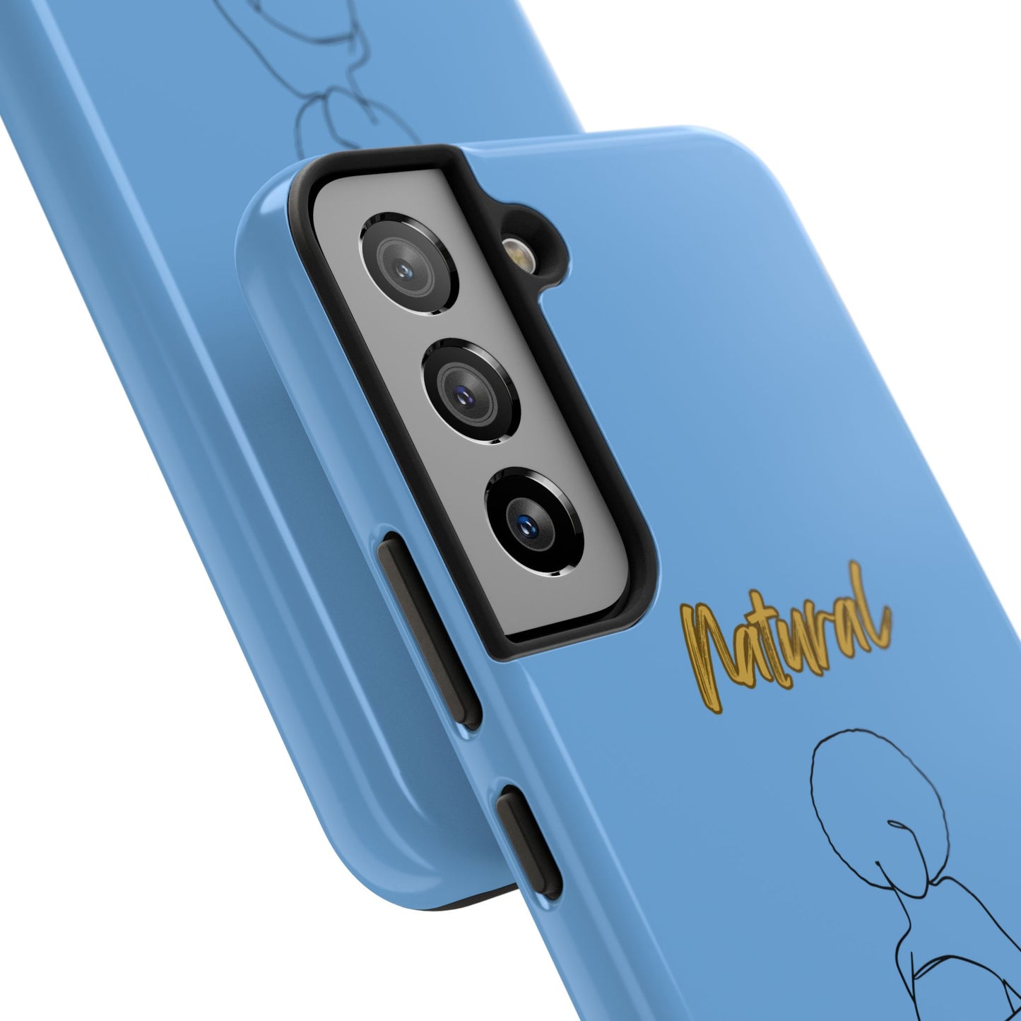 Natural Woman Sho Nuff (BL)Tough Phone Cases LIGHT BLUE