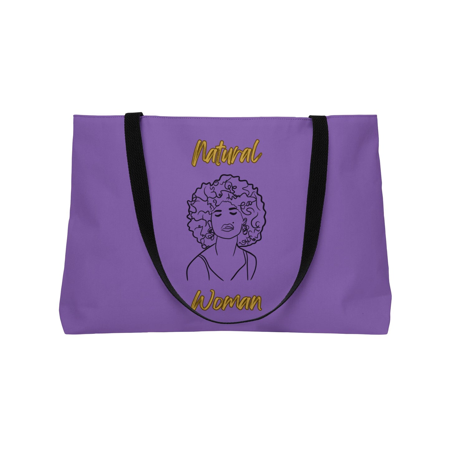 Natural Woman All About Me (BL) Weekender Tote Bag LIGHT PURPLE