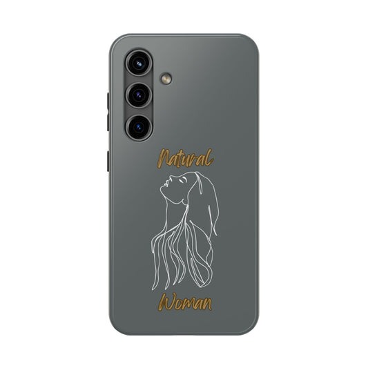 Natural Woman Appreciation (WL)Tough Phone Cases DARK GREY