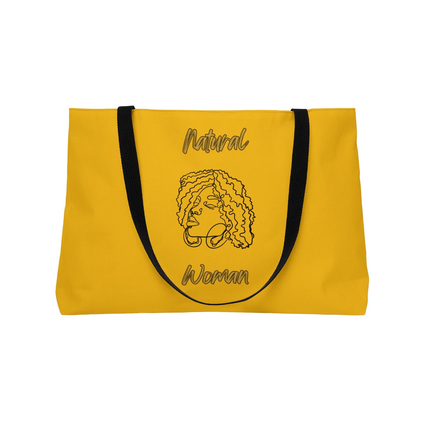 Natural Woman Naturally Me (BL) Weekender Tote Bag YELLOW