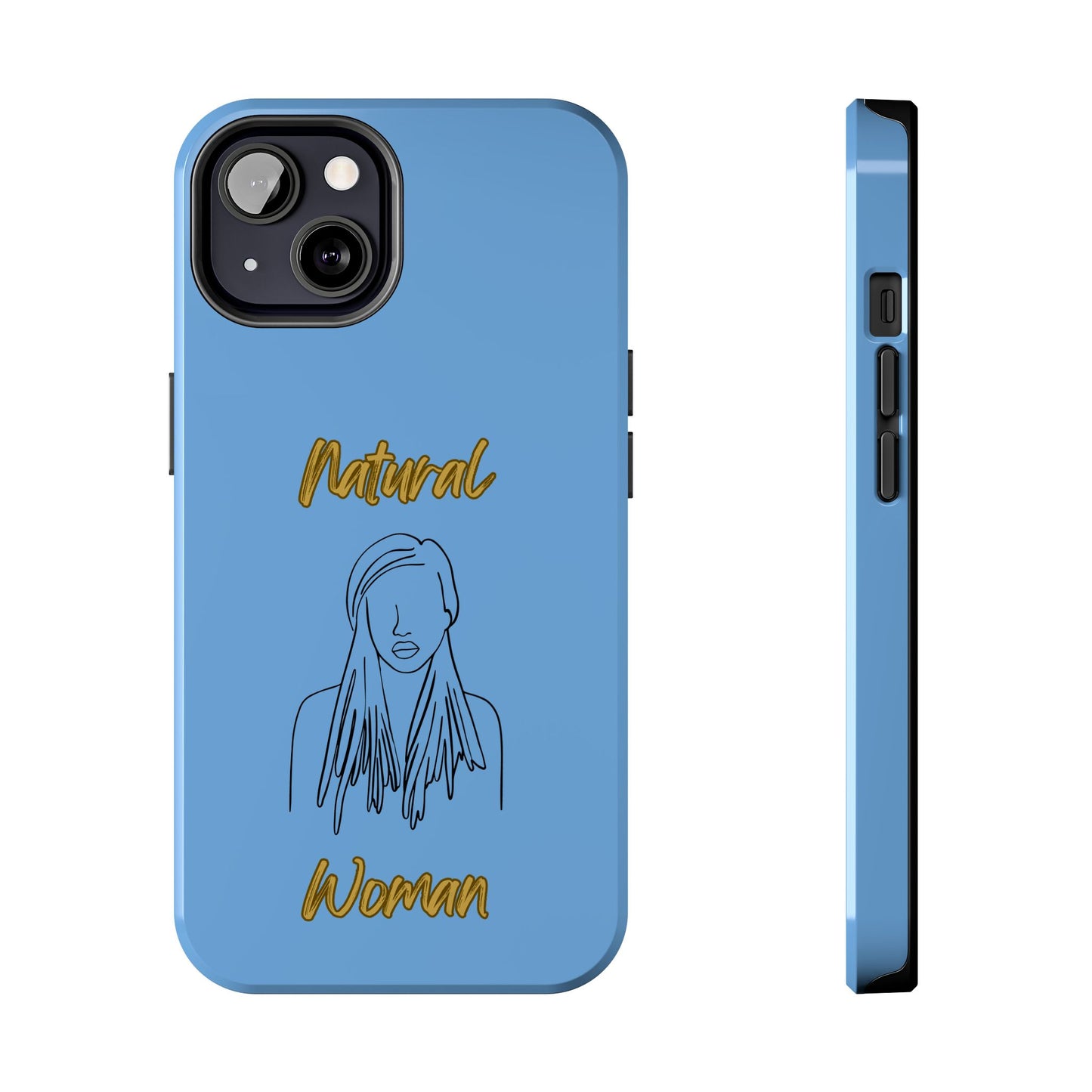 Natural Woman Content (BL)Tough Phone Cases LIGHT BLUE