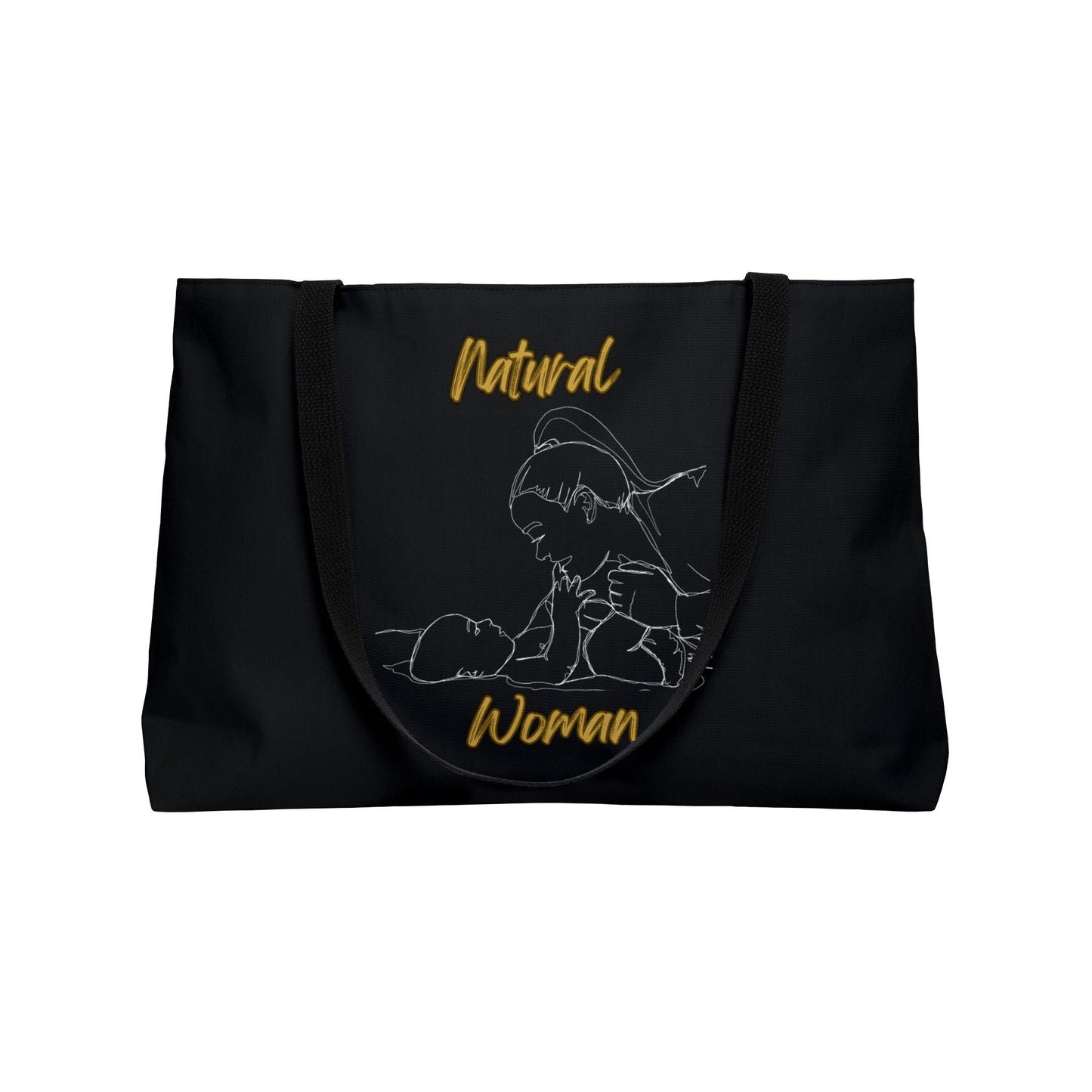 Natural Woman New Life (WL) Weekender Tote Bag BLACK