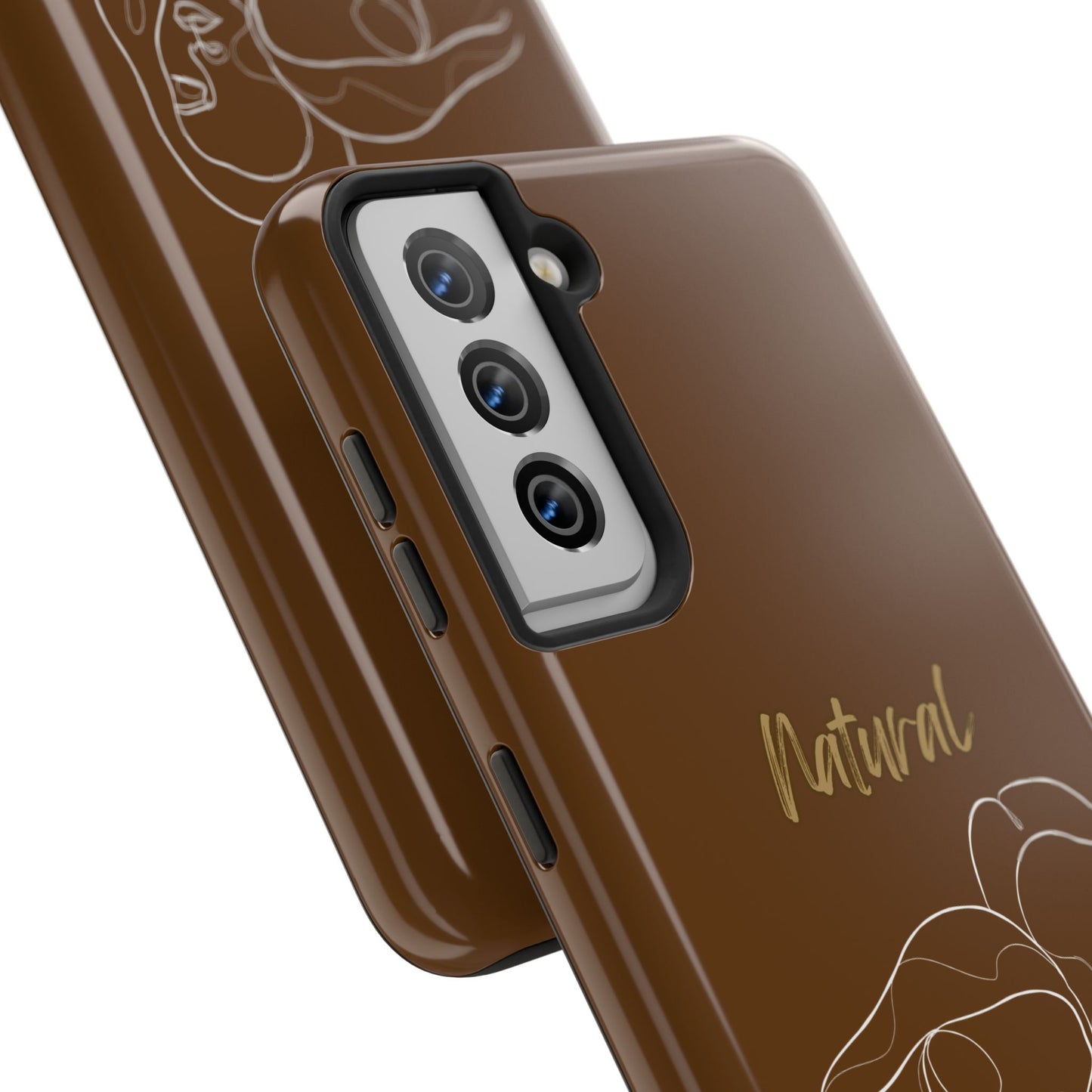 Natural Woman Sisters (WL)Tough Phone Cases BROWN