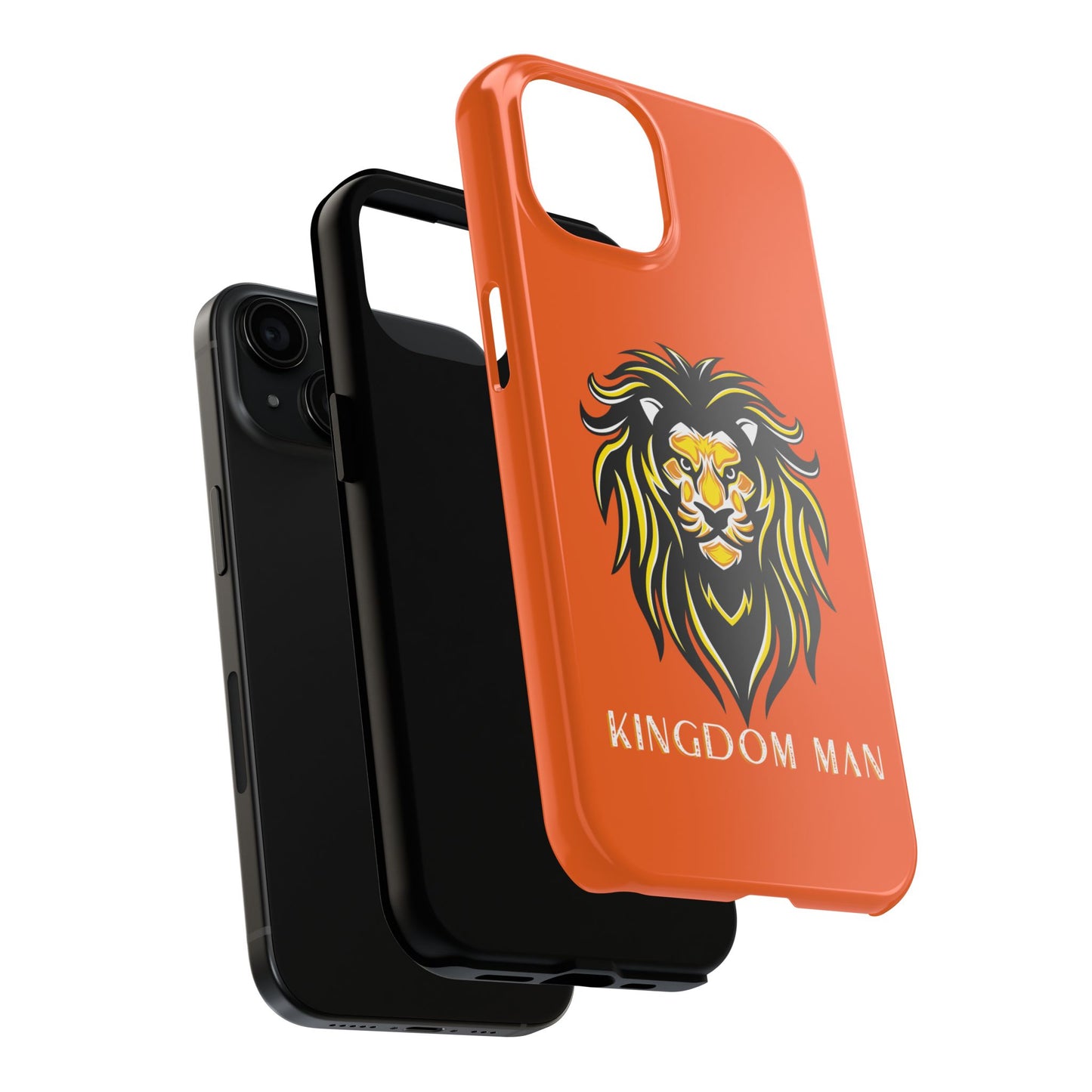 Kingdom Man (White-Gold Label) Tough Phone Case ORANGE