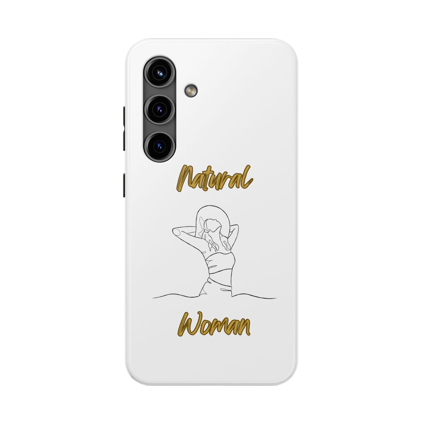 Natural Woman Sun Fun (BL)Tough Phone Cases WHITE