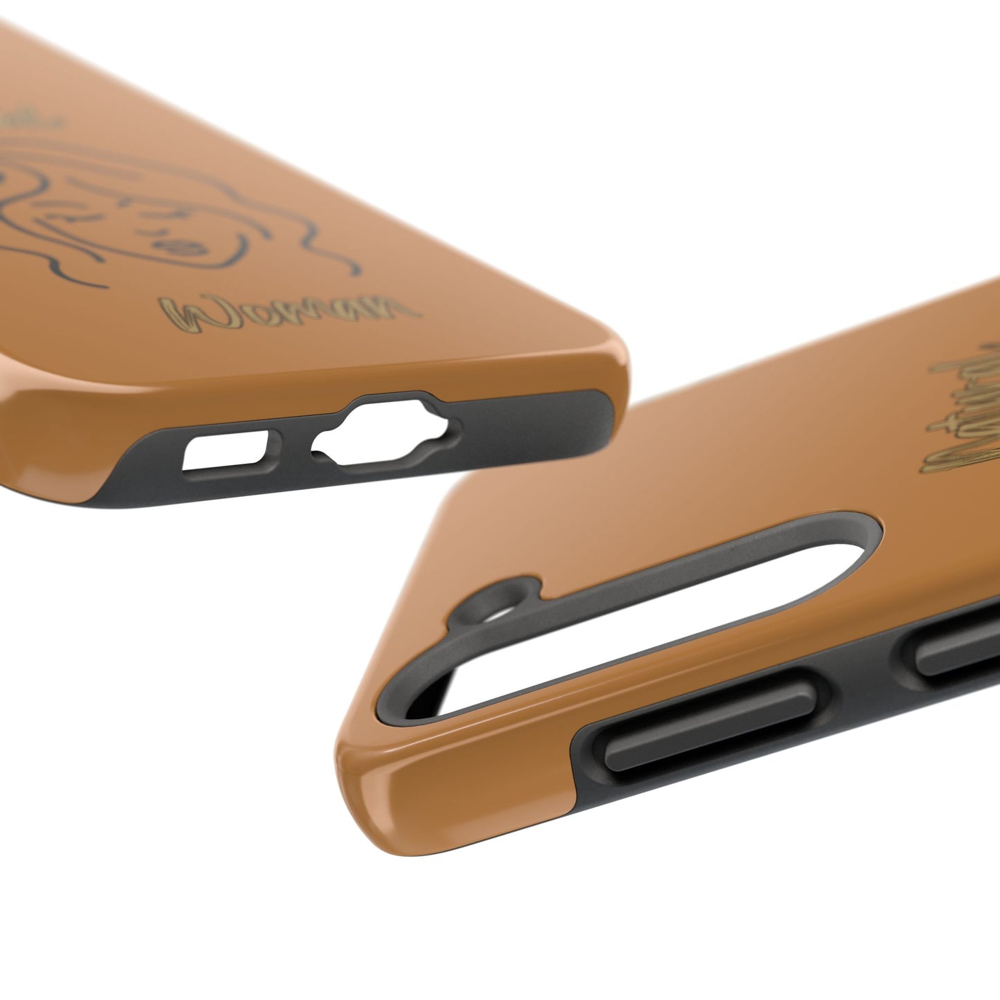 Natural Woman Modest (BL)Tough Phone Cases LIGHT BROWN