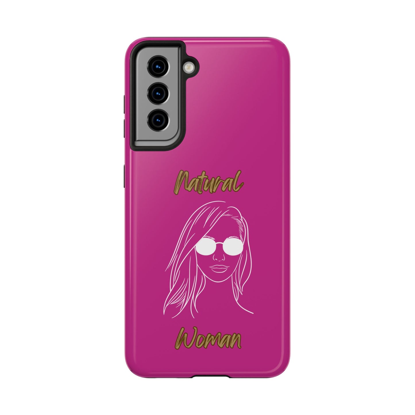 Natural Woman Shades (WL)Tough Phone Cases PINK