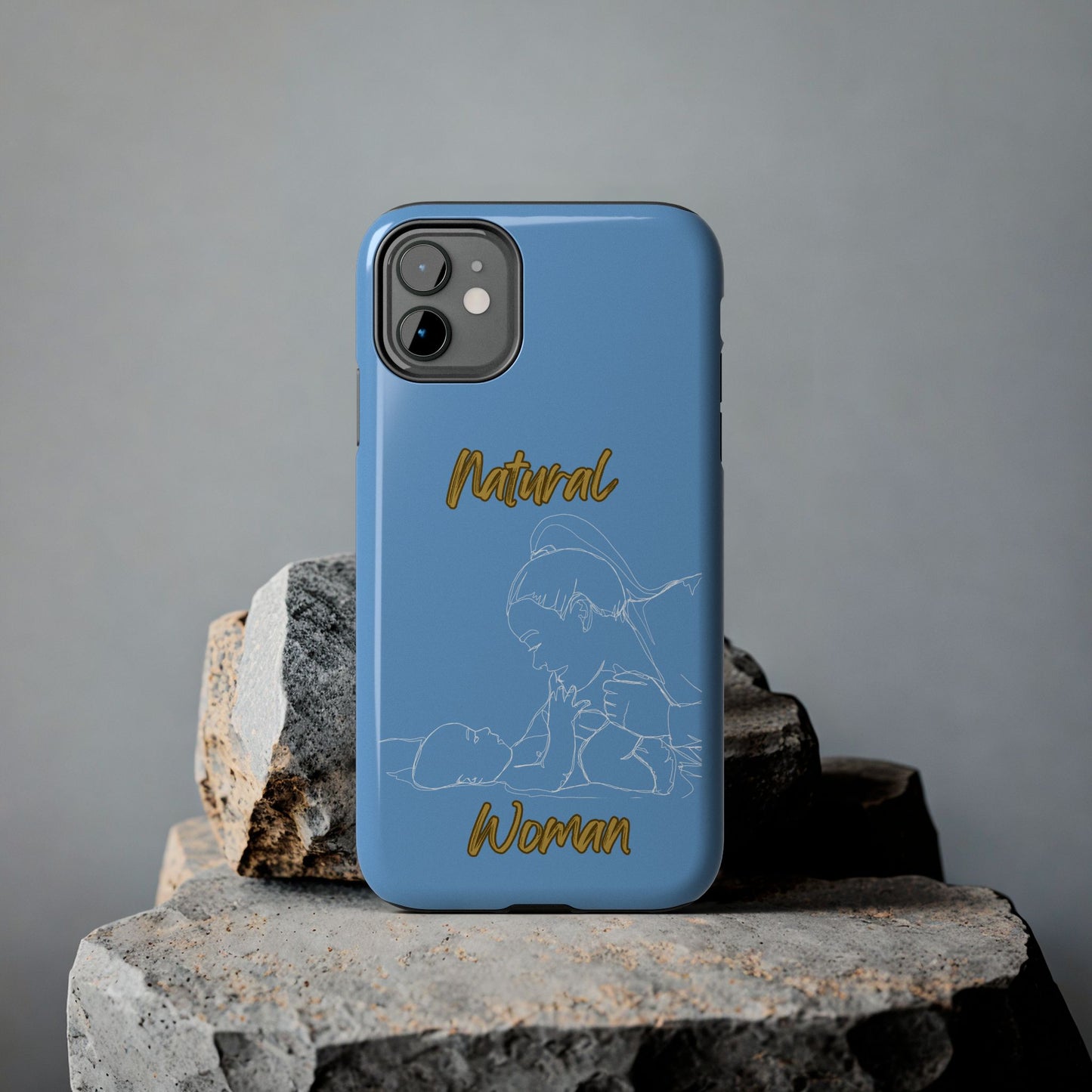 Natural Woman New Life (WL)Tough Phone Cases LIGHT BLUE