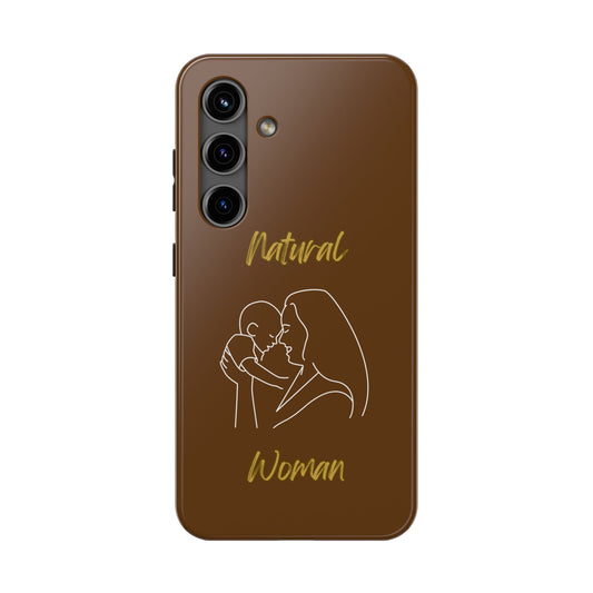 Natural Woman Joy (WL) Tough Phone Cases BROWN