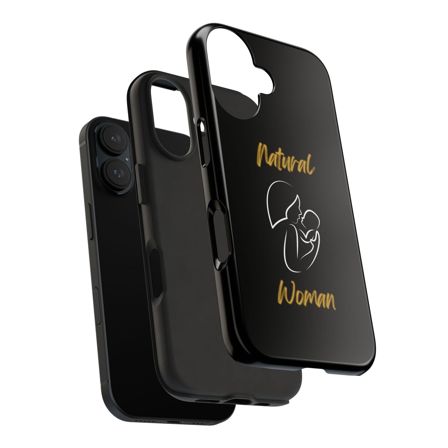 Natural Woman Long Awaited (WL)Tough Phone Cases BLACK