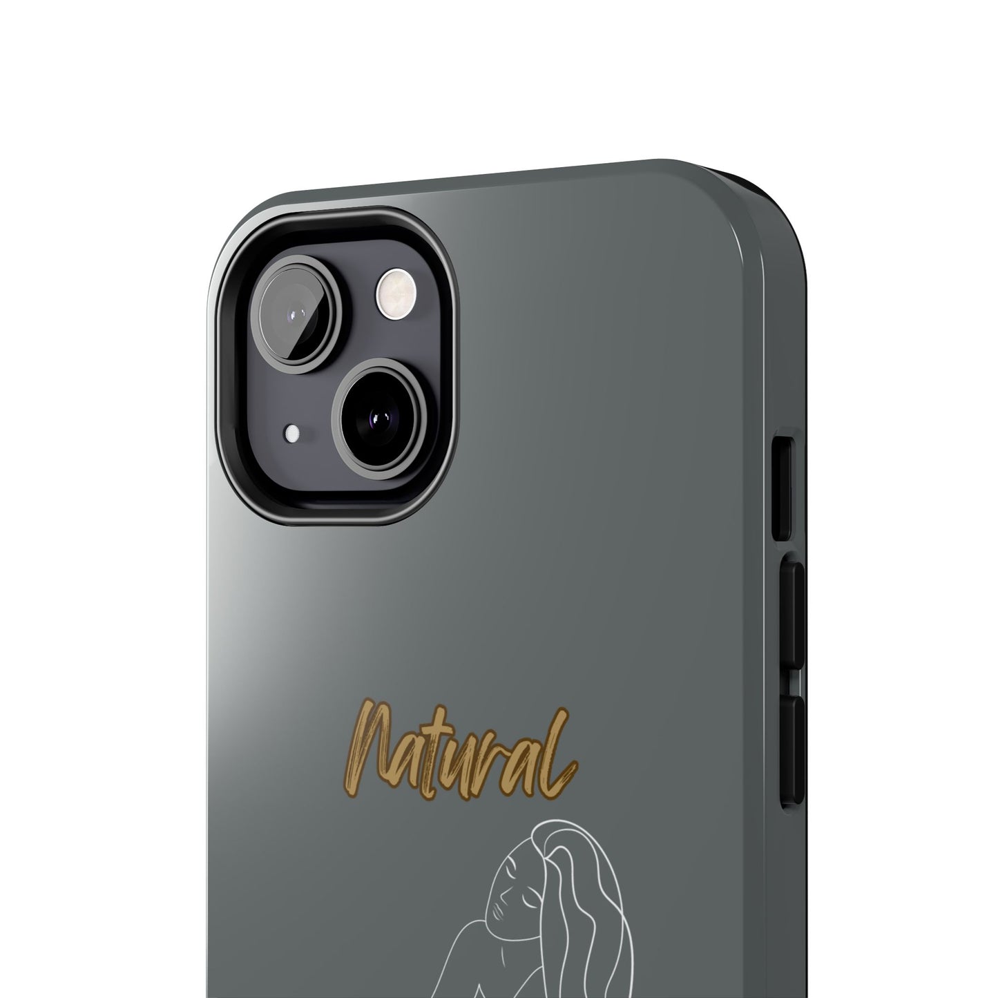 Natural Woman Beauty (WL) Tough Phone Cases DARK GREY