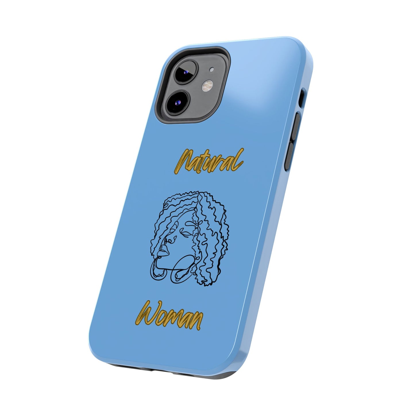 Natural Woman Naturally Me (BL)Tough Phone Cases LIGHT BLUE