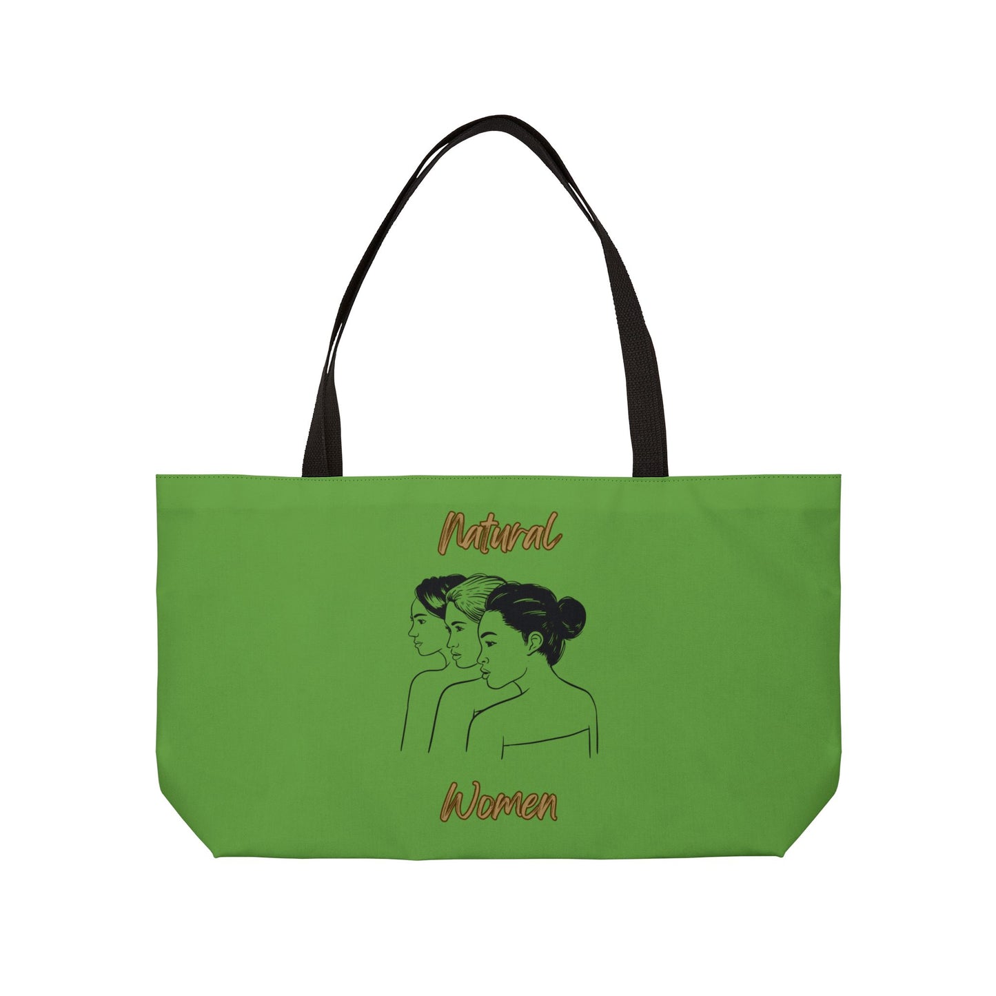 Natural Women United Friends (BL) Weekender Tote Bag GREEN