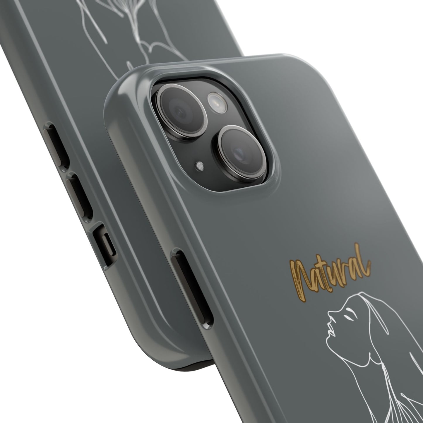 Natural Woman Appreciation (WL)Tough Phone Cases DARK GREY