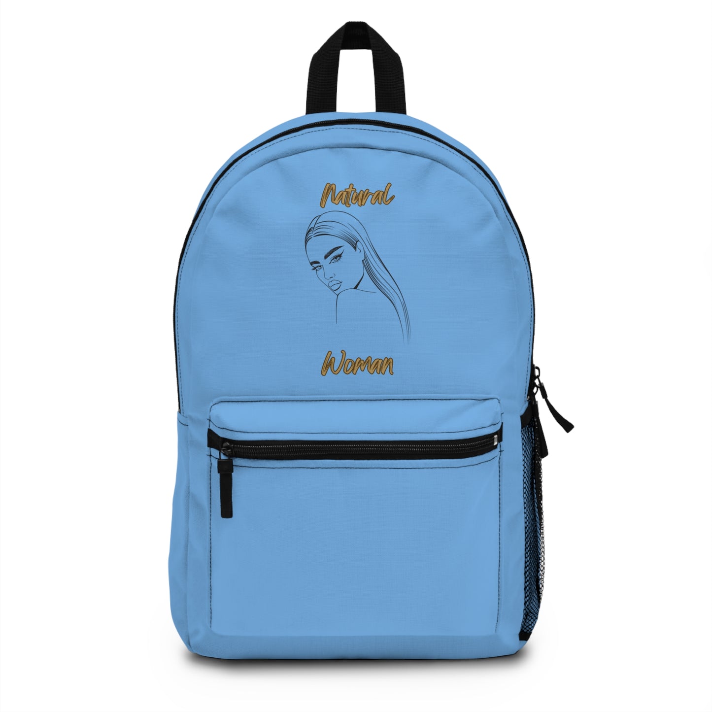 Natural Woman The Stare (BL) Backpack LIGHT BLUE