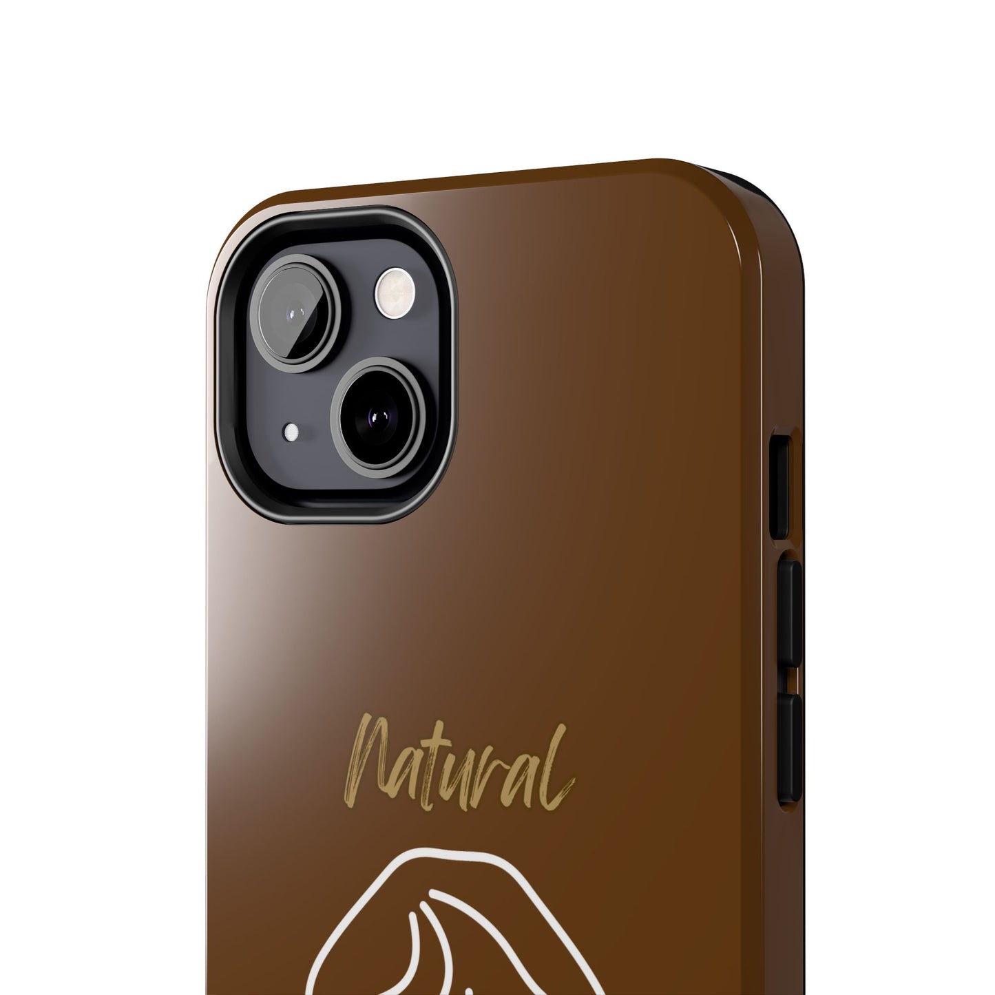 Natural Woman Modest (WL)Tough Phone Cases BROWN