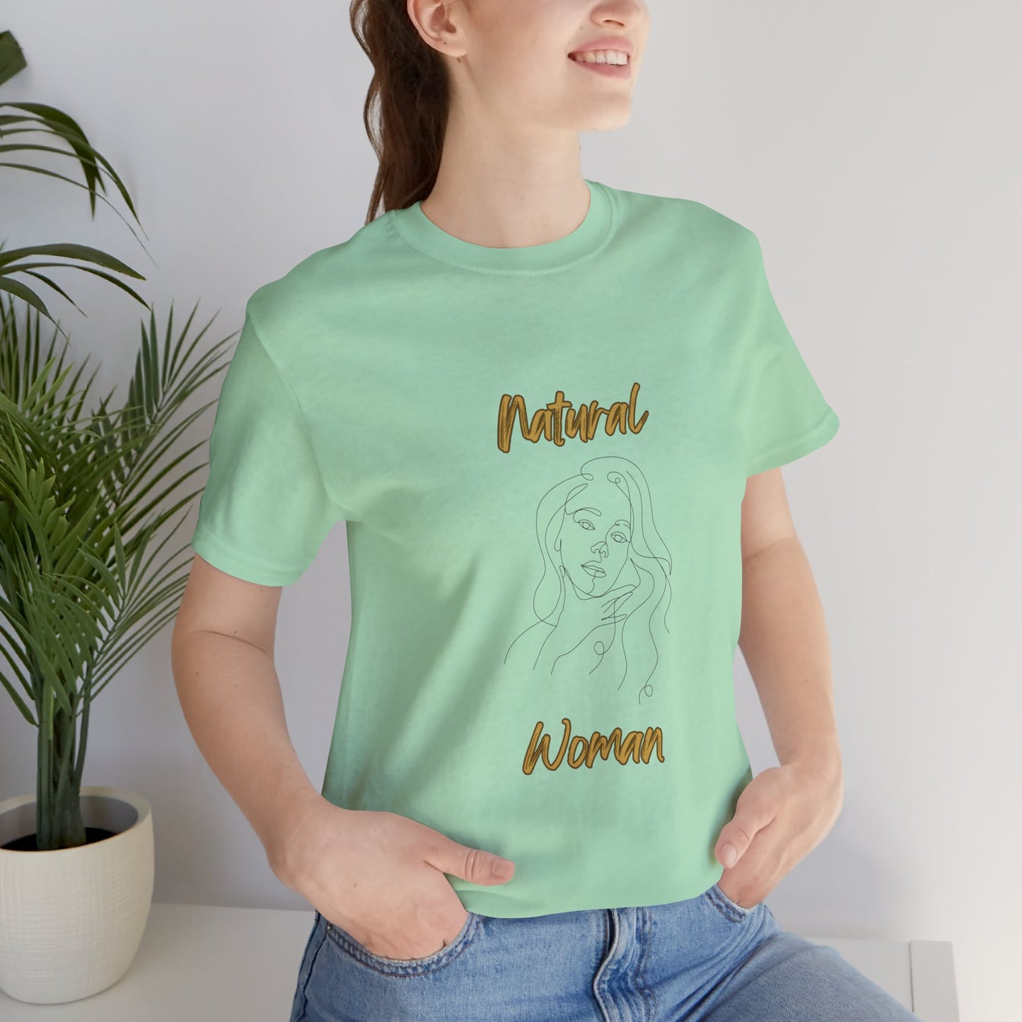 Natural Woman Hola (BL) Short Sleeve T-Shirt